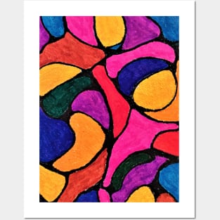 Stained Glass Mosaics 2-Neographic-art,Relaxing Art,Meditative Art Posters and Art